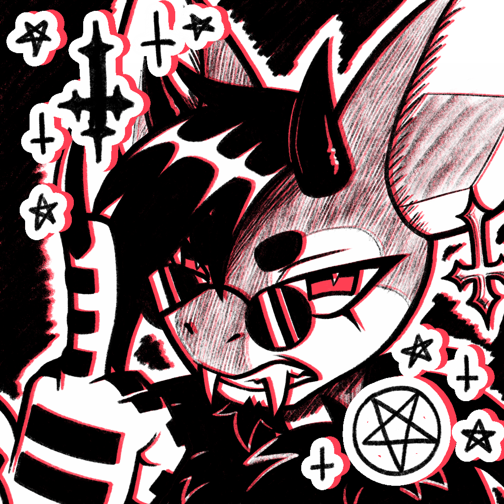 Art by @punknuki.bsky.social