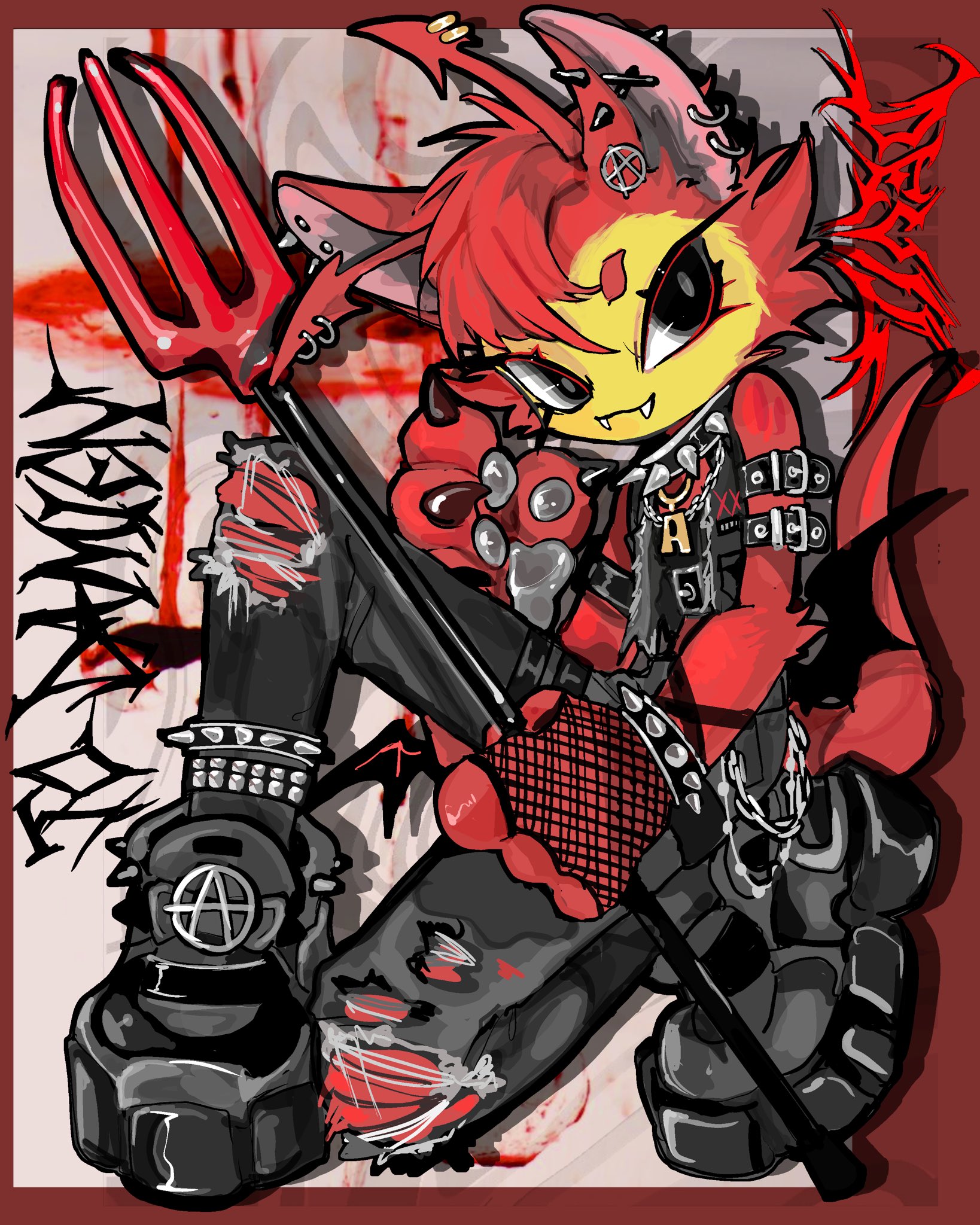 Art by @amatou_akuma on Twitter