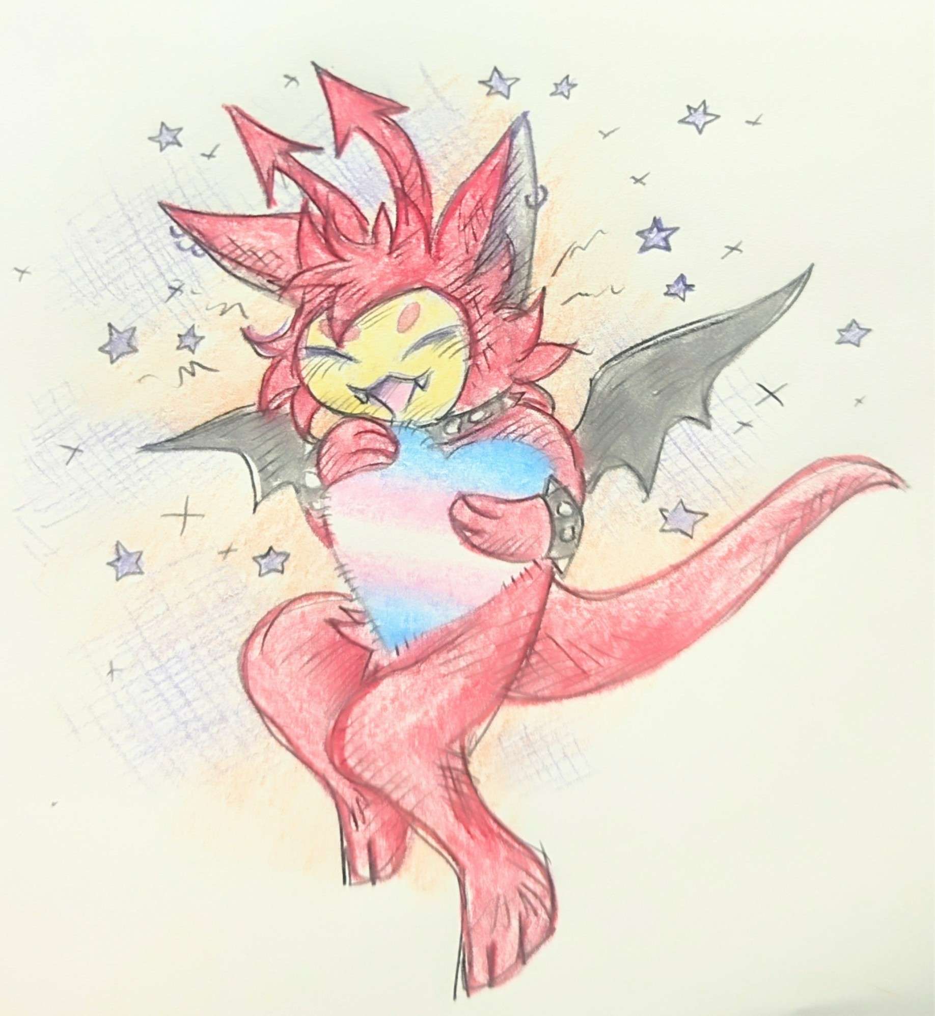 Art by @pigefox.bsky.social