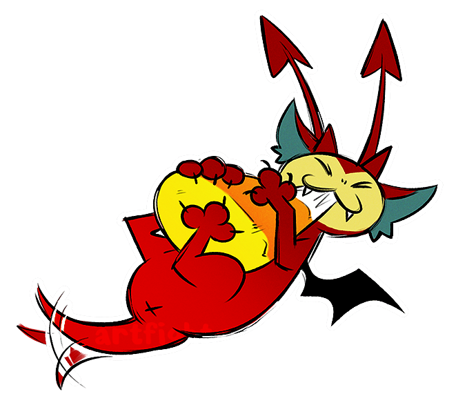 Art by @pookapooka.bsky.social