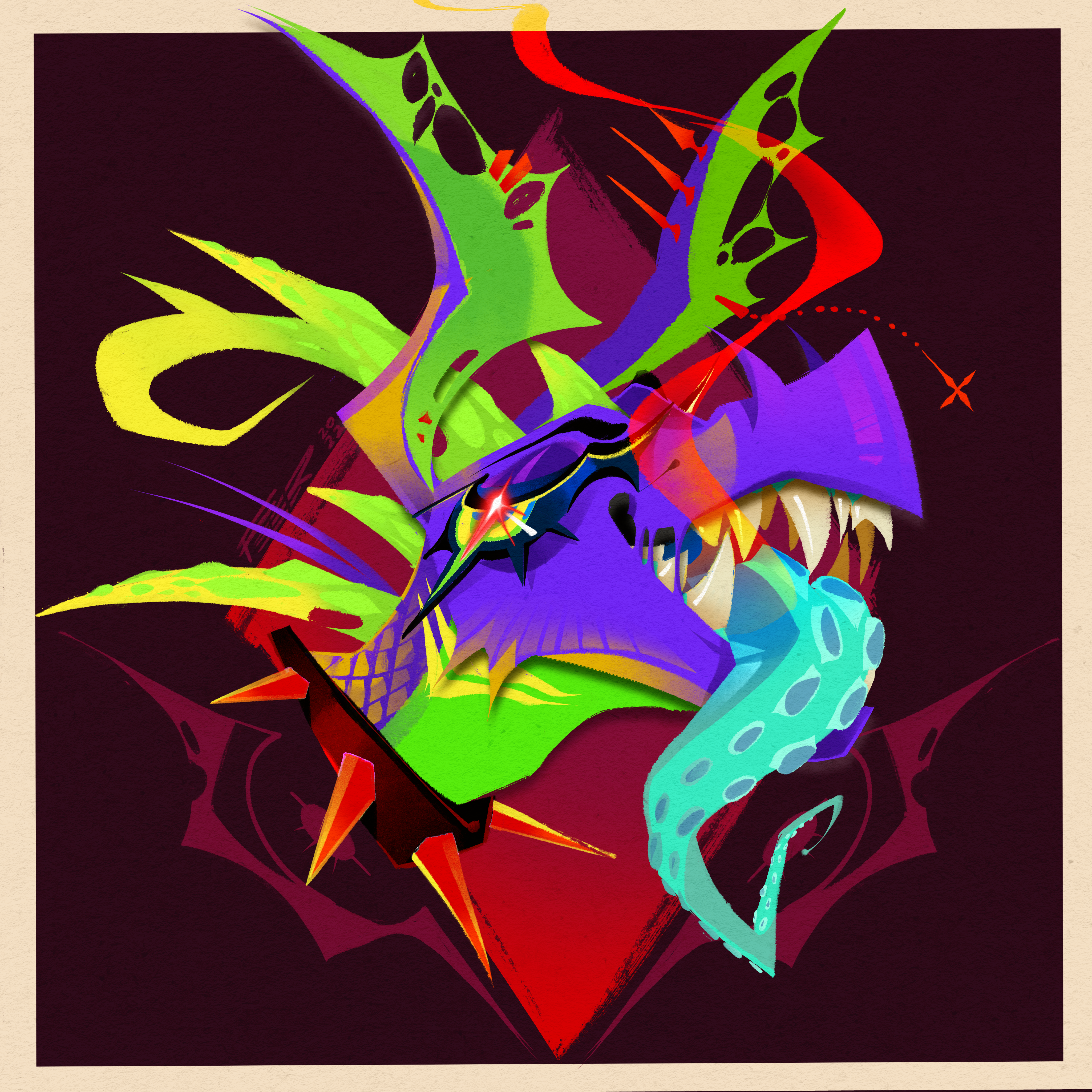 Art by @flamingomymango.bsky.social