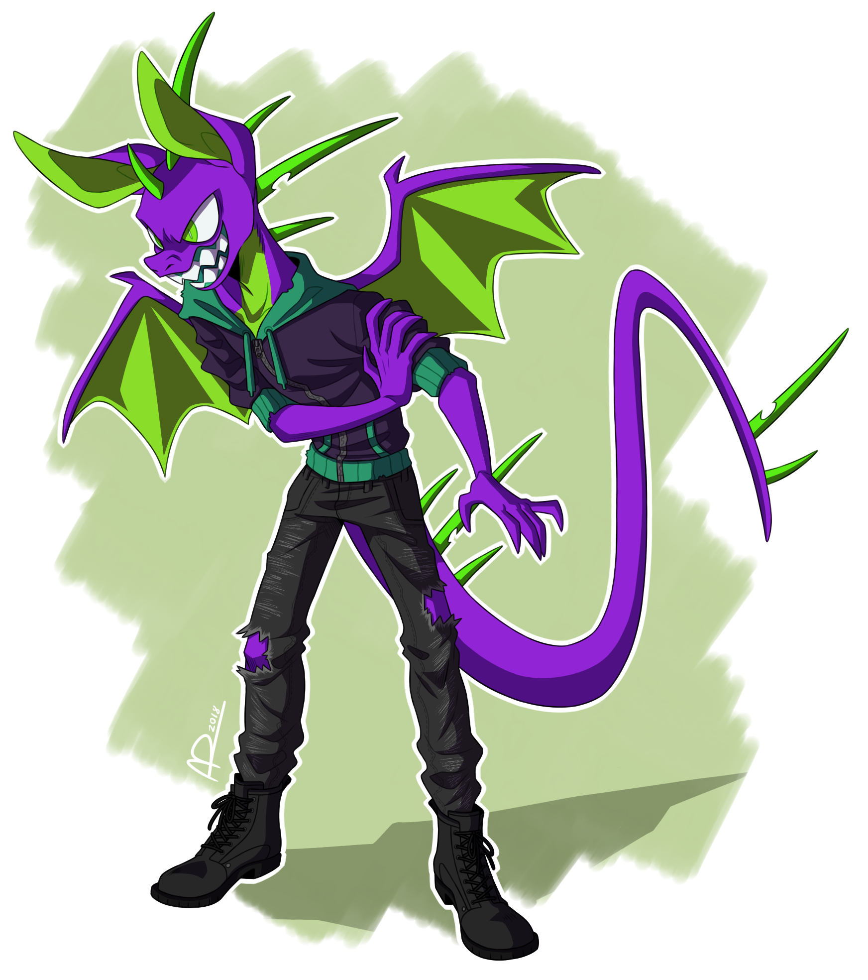 Art by @dracofelis.bsky.social