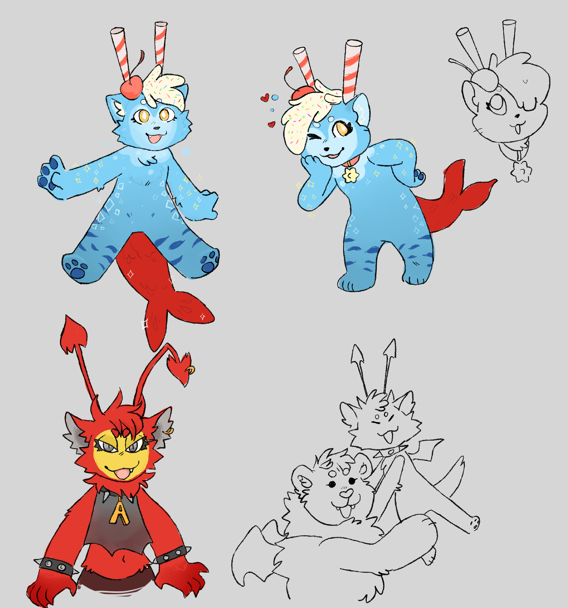 Art by LynxFeathers on Bluesky/Instagram