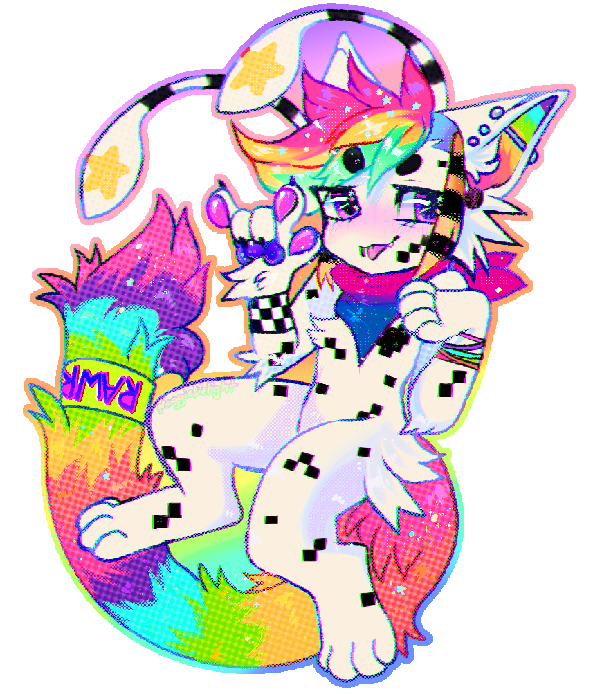 Art by @maimedwolf.bsky.social